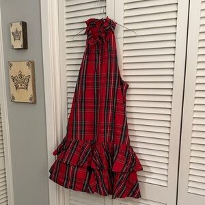 Tommy Hilfiger plaid sleeveless dress